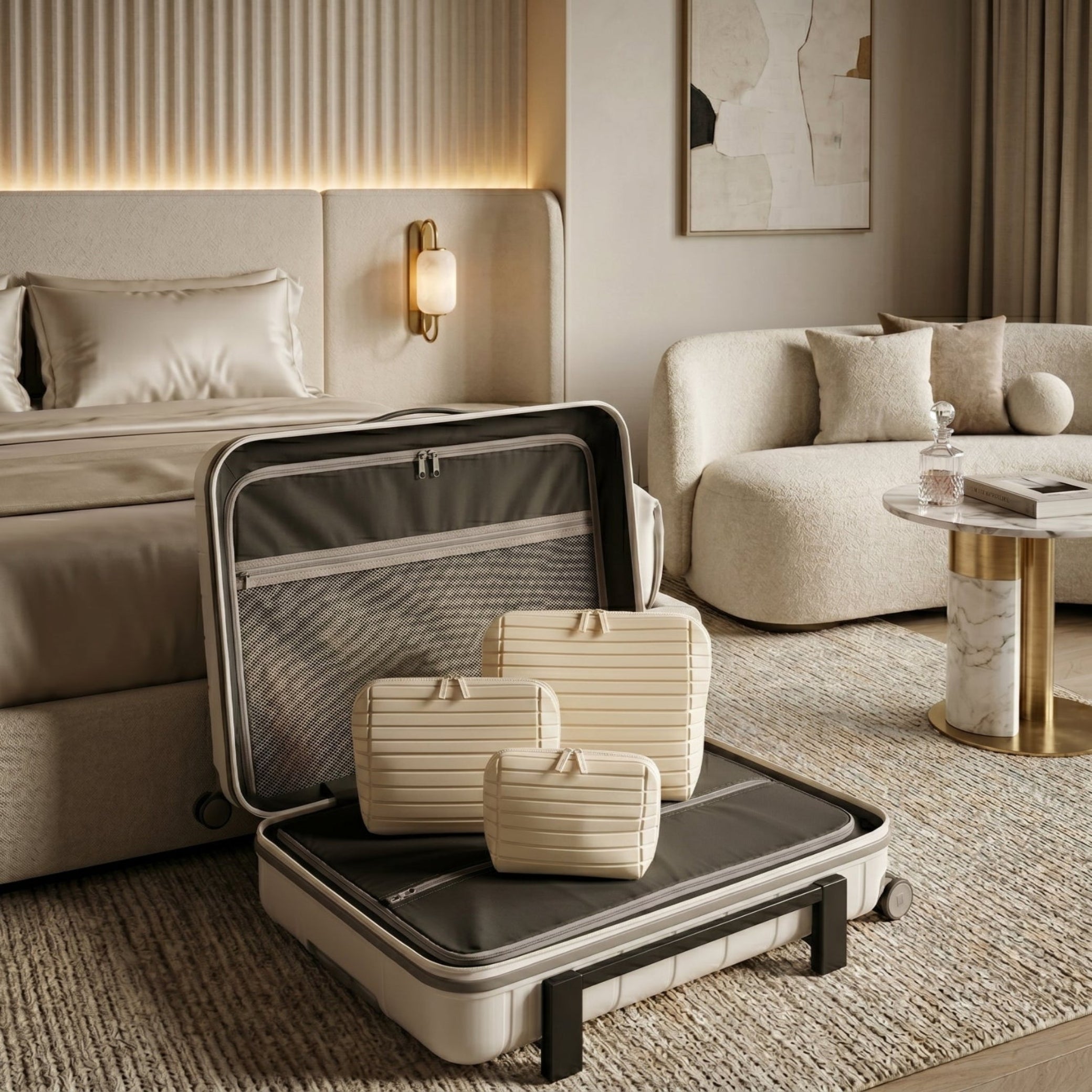 Organisateur maquillage La Beligne pour rangement et voyage